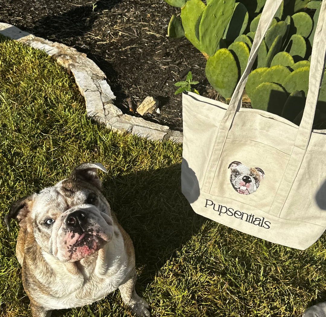 Personalized pet tote bags best sale